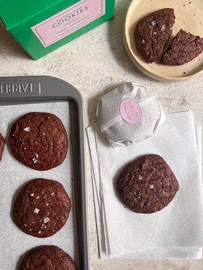 CHOCOLATE SALTED RYE  (BROWNIE COOKIE)