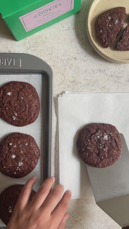 CHOCOLATE SALTED RYE  (BROWNIE COOKIE)